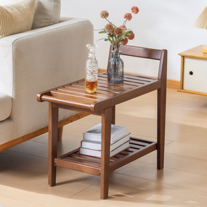 Panca da <span class=keywords><strong>bagno</strong></span> in bambù impermeabile con rastrelliera Spa in legno fasciatoio sedia da doccia per Spa a casa o uso <span class=keywords><strong>bagno</strong></span> - Product Image 2