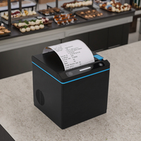 L'imprimante thermique de reçu de billet d'impression de nuage de HSPOS 58/80mm prend en charge l'impression de nuage de commande d'ESC/POS seulement