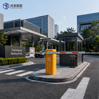 Système de gestion d'accès au parking intelligent avec barrière automatique de qualité professionnelle, personnalisable, à bras droit, étanche IP55