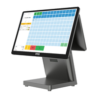 Mesin POS Layar Sentuh Kapasitif Portabel Resolusi Tinggi Layar Ganda Sistem POS Terminal Android Dengan Mesin Kasir