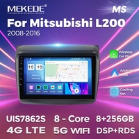 Radio Multimedia para Auto MEKEDE MS Android 12 8 Núcleos 8+128G para Mitsubishi L200 2008-2016 con GPS, Bluetooth, Carplay y Pantalla Multicolor