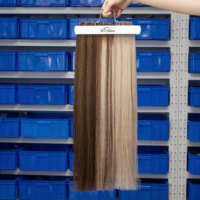 LeShine Nuevo Genius Trama 12A Extensiones de cabello humano virgen doble donante Extensiones de cabello de trama virgen Genius de alta calidad