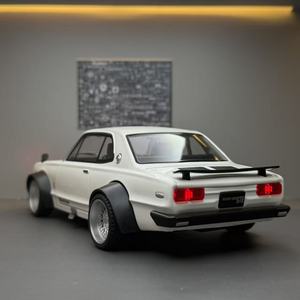 Coche de Metal Fundido a Presión 1:22 1TH <span class=keywords><strong>GTR</strong></span> V8 con Sonido y Luz, Puertas Abatibles, Decoración Coleccionable - Product Image 6