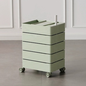 New Design Movable ABS Kitchen Rack <b>Trolley</b> Storage Organizer - Product Image 5