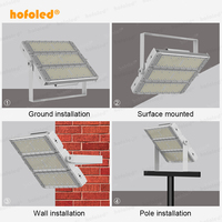 1000w Haut Mât Led Stade Lumière 500W Arena Gymnase Lampe 600W Terrain De Tennis Éclairage DMX DALI Gradation LED Parking Lumières