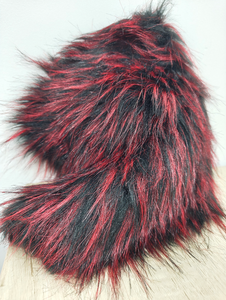 고품질의 염색된 뾰족한 인조 모피는 목걸이에 사용되며, 무게가 높고 현재 판매 중에 있습니다. - Product Image 2