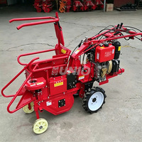 Mini-moissonneuse UNIO à prix de gros abordable, machine à couper la paille, haute productivité, pour l'alimentation animale, le maïs, les tiges et les fourrages.