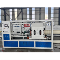 Machine entièrement automatique de fabrication de raccords de tuyauterie en PVC ondulé rigide pour conduits électriques, câblage de gaz