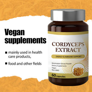 Capsules d'extrait de champignon AMULYN cordyceps sinensis Complément alimentaire capsule de cordyceps militaris gélules de cordyceps - Product Image 3