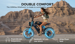 Bicicleta Eléctrica Hillmiles Milezoom con Llantas Gruesas, Batería Doble de 15.6Ah*2 30Ah, Llantas de 20 X 4.0 para Hombre, Envío Gratis, MileZoom 1 - Product Image 6