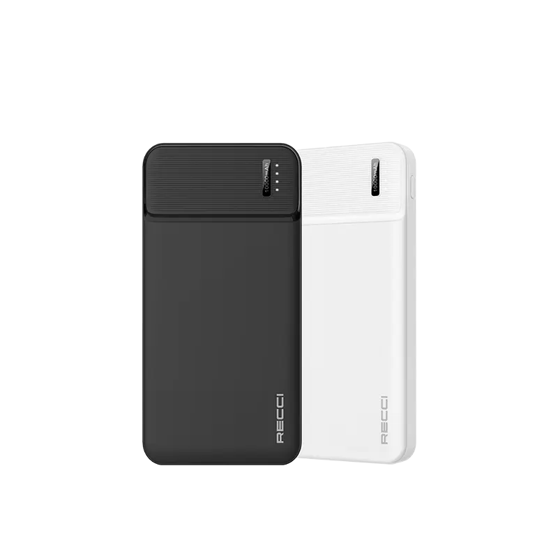 Pengisi Daya Baterai Portabel Ultra-tipis 10000Mah Power Bank Pengisi Daya Cepat Kompatibel dengan Ponsel Android iPhone