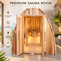 Salle de sauna personnalisable OEM avec dimensions sur mesure pour hôtels, spas commerciaux et centres de bien-être – Large application
