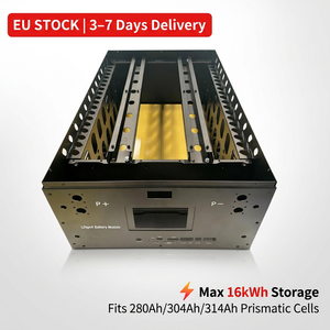 ตู้เก็บพลังงาน LiFePO4 แบบ DIY ขนาด 51.2V 48V 16kWh สำหรับบ้านพักตากอากาศแบบออฟกริด รองรับอินเวอร์เตอร์ไฮบริดพลังงานแสงอาทิตย์ขนาด 3kW-16kW - Product Image 4