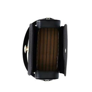 Factory Wholesale Vintage Ladies Handheld Box <strong>Bag</strong> Women's Light Luxury Single Shoulder Crossbody PU Fashion Hot Bear Pendant - Product Image 4