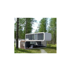Ah-cmc5082 Ai maison salle d'attente café <span class=keywords><strong>Simple</strong></span> 2 chambres <span class=keywords><strong>plan</strong></span> de maison 2 étages maison préfabriquée extensible 200 Sq M magasin entrepôt - Product Image 1