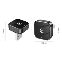 Adaptateur CarPlay sans fil pour Apple iPhone/Android, petite taille, Plug and Play, connexion rapide et stable pour CarPlay/Android