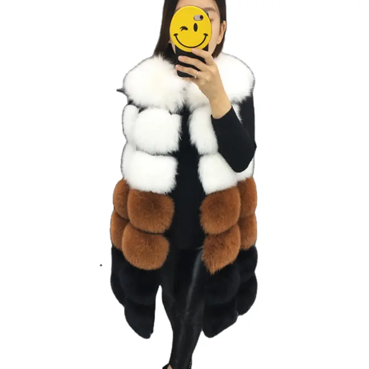 Wholesale Cheap Price Fashionable Medium Long Faux Fur Coat For Women