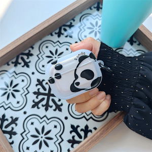 "Funda Protectora <span class=keywords><strong>de</strong></span> TPU Suave con Diseño <span class=keywords><strong>de</strong></span> Panda Chino <span class=keywords><strong>de</strong></span> Dibujos Animados para <span class=keywords><strong>AirPods</strong></span> <span class=keywords><strong>Pro</strong></span> 1 2 3 4 <span class=keywords><strong>Segunda</strong></span> y Tercera Generación" - Product Image 1