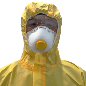 EPI TYPE 3 Jaune Couleur Vêtements de protection chimique personnalisés Uniforme de sécurité Vêtements de travail industriels Peintres FR Combinaison <span class=keywords><strong>pour</strong></span> hommes - Product Image 2