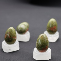 Vente directe en usine d'œuf de jade naturel, masseur en cristal, œuf yoni en cristal pour cadeau