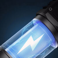 Lampe de bureau LED moderne avec effet de peinture de sable Veilleuse rechargeable pour une humeur relaxante Matériau ABS pour le salon