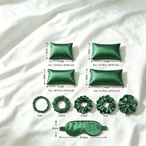 22 mm 100% Mulberry <strong>Silk</strong> Pillowcase Custom Embroidered Pure Pillow case With Certificate Serves Both Home and Hotel. - Product Image 4