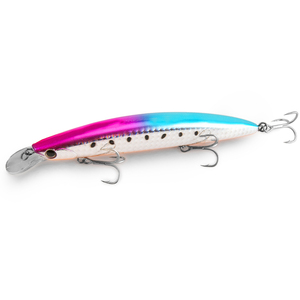 130F <span class=keywords><strong>Esca</strong></span> Artificiale Rigida Minnow Wobbler Galleggiante da Lancio Ultra Lungo 130mm 23g per Pesca in Mare a Spigola e Passera di Mare Profondità 0.8-1.5m - Product Image 4