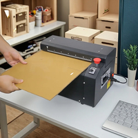 Mini découpeuse de déchiqueteuse d'emballage de boîte en carton de déchets de coupe croisée de 325mm alimentation électrique pour des remplisseurs de papier