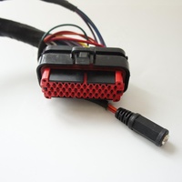 Kabel Harness GPS Elektronik Otomotif Profesional China Jst dengan Konduktor Aluminium dan Karet untuk Yamaha Warrior Shanyou
