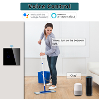 Bingoelec maison intelligente télécommande électrique 600W interrupteur tactile Alexa commande vocale sans fil Wifi interrupteur tactile