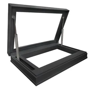 Sistema de tragaluz retráctil, ventana de techo con Vista de cielo de aluminio, precio de fábrica, venta