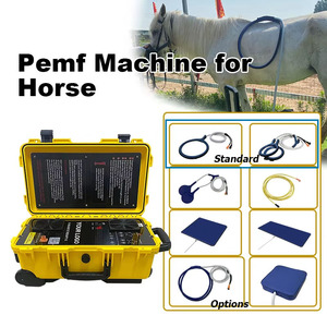 Appareil PEMF vétérinaire portable, thérapie magnétique à boucle puissante pour le soulagement de la douleur et la récupération musculaire chez les chevaux - Product Image 1