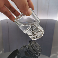 Pot à large ouverture 100 ml, fabrication artisanale, récipient en verre hermétique pour le stockage des aliments, fruits, haricots, rangement de cuisine, bouteille de tri, 200 500 1000 2000 ml