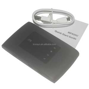 Per ZTE MF920U CAT4 150Mbps Mobile Hotspot 4G <span class=keywords><strong>WiFi</strong></span> <span class=keywords><strong>Router</strong></span> con 2400mAh batteria porta Antenna esterna per SOHO uso VPN - Product Image 2