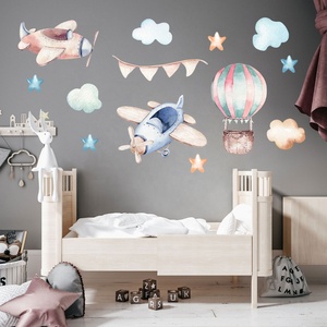 Commercio all'ingrosso rimovibile decalcomania da parete Non tossico PVC/tessuto/materiale vinilico decorazione per la casa stampa bambini <span class=keywords><strong>soggiorno</strong></span> camera da letto adesivi - Product Image 2