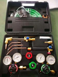 Juego de soldadura y corte de África con regulador de oxígeno y acetileno y tubería y soplete - Product Image 3