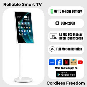 21.5 Inch <b>Android</b> Os Smart Interactive Display Portable <b>Tv</b> Moveable Digital Stand Lcd Touch Screen Outdoors <b>Tv</b> Outdoors <b>Tv</b> Outdo - Product Image 2