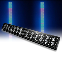 Barra de Luces LED Estroboscópica de 313 LED, Doble Capa RGBW, Activación por Sonido, DMX512, para DJ, Discoteca, Club Nocturno, Fiesta, KTV, Eventos, Iluminación Personalizada