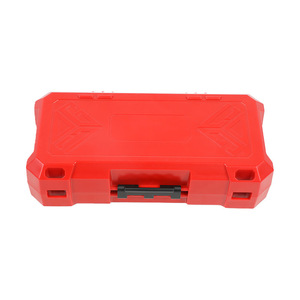 33 Piece <b>Socket</b> Wrench Set 1/4 In Drive Steel Drill Bits Hex <b>Screw</b> Removal Tool Auto Repair Kit Plastic Case - Product Image 4