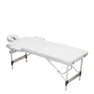 Alta calidad altura ajustable Pu cuero plegable Spa masaje cama Mesa aluminio Mesa masaje - Product Image 2