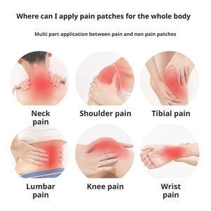 Patchs adhésifs médicaux noirs certifiés ISO Classe II pour les douleurs musculaires et articulaires du cou, des épaules, de la taille et des jambes - Product Image 5