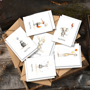 Cartes d'<span class=keywords><strong>anniversaire</strong></span> en vrac bon marché <span class=keywords><strong>carte</strong></span> de voeux d'<span class=keywords><strong>anniversaire</strong></span> Animal mignon unique paquet assorti cartes de voeux amusantes pour enfants adultes carton - Product Image 1