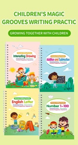 Bán Buôn Ma Thuật Chữ Viết Tay Truy Tìm Sách Tập Luyện Thực Hành Ma Thuật Bút Tái Sử Dụng Rãnh Mẫu Thiết Kế Copybook Cho Trẻ Em - Product Image 5