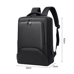 Custom Waterproof <b>Black</b> Laptop <b>Backpack</b> Oxford <b>School</b> Bags Custom Logo Usb Promotional Mochila Laptop <b>Backpack</b> - Product Image 1