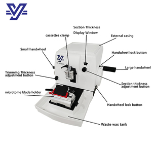 Phòng thí nghiệm sáp <span class=keywords><strong>paraffin</strong></span> độ chính xác cao <span class=keywords><strong>microtome</strong></span> - Product Image 3