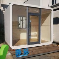 Module de bureau préfabriqué Apple Cabin - Capsule intelligente de 20/40 pieds pour espace de travail commercial et petit bureau