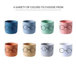 Vasi <span class=keywords><strong>per</strong></span> <span class=keywords><strong>Piante</strong></span> Succulente a Forma di Viso in Stile Nordico, Portafiori in Ceramica <span class=keywords><strong>per</strong></span> Decorazione Casa - Product Image 6