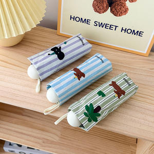 Haru-Parasol haut de gamme anti-UV pour femmes, parasol en polyester à double usage personnalisable avec impression de logo, entièrement automatique - Product Image 2