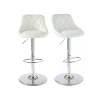 Vente en gros de tabourets de bar modernes en cuir PU métal chaise de bar réglable et pivotante pour salle à manger maison bar hôtel-meubles populaires à vendre