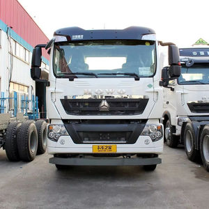 Sinotruk T5G 8x4 HOWO Camión volquete pesado 351-450 Horse Power Euro 2 Estándar de emisión Usado Dirección izquierda 30T + 360 Cámara trasera - Product Image 1